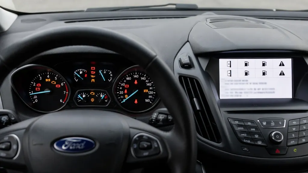 Ford C-Max – opis kontrolek i najczęstszych ostrzeżeń