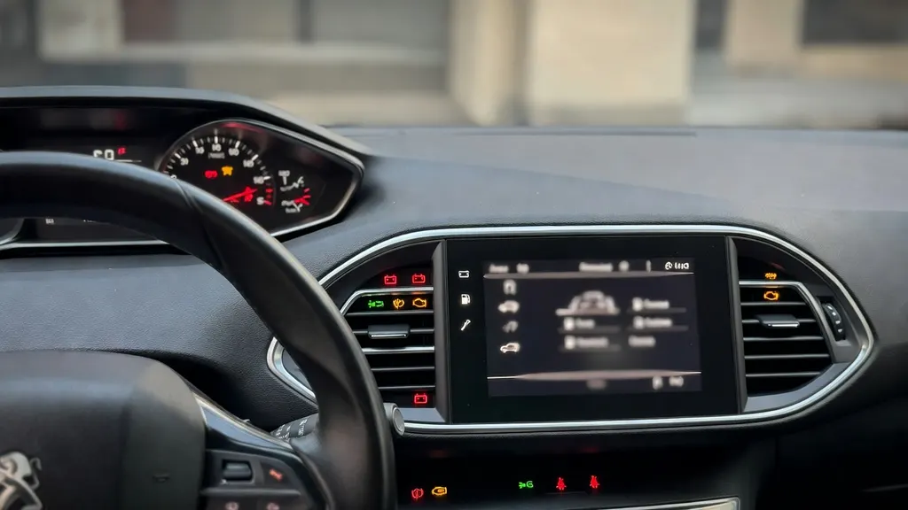 Peugeot 308 – kontrolki na desce rozdzielczej i ich znaczenie