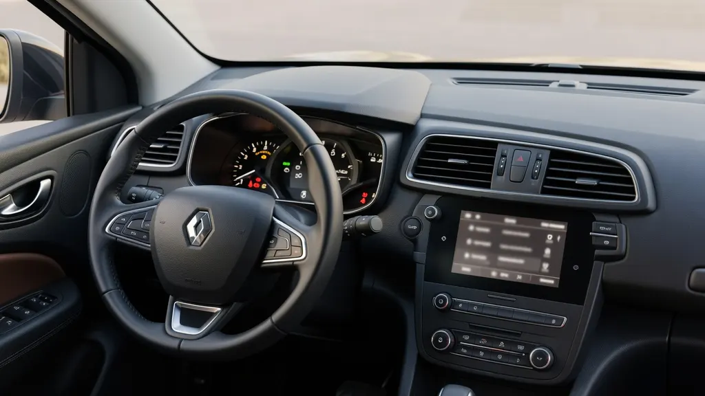 Renault Kadjar – kontrolki i komunikaty na desce