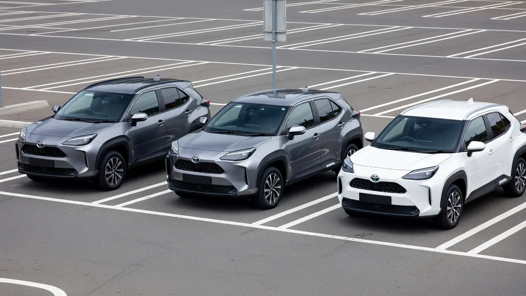 Toyota Yaris Cross – wymiary nadwozia i bagażnika